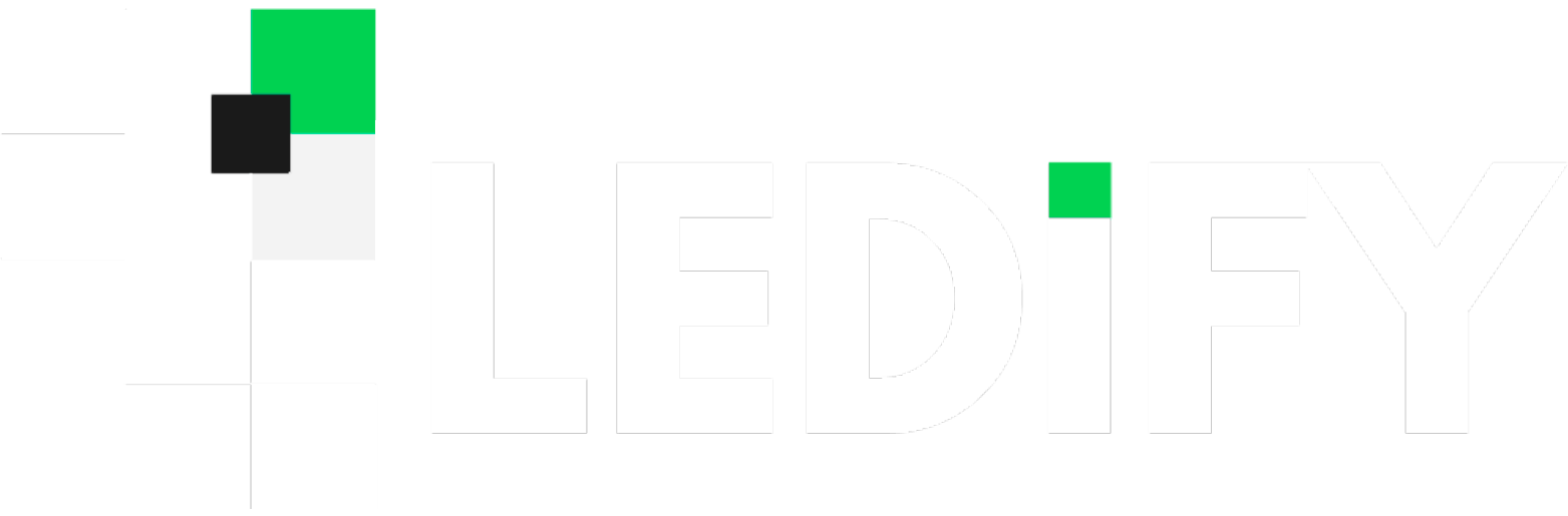 ledify logo white